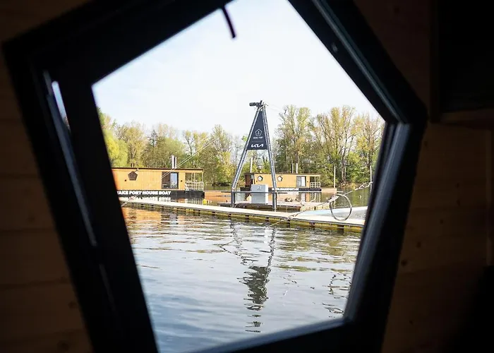 Botel House Boat S Výhledem Na Wake Port *